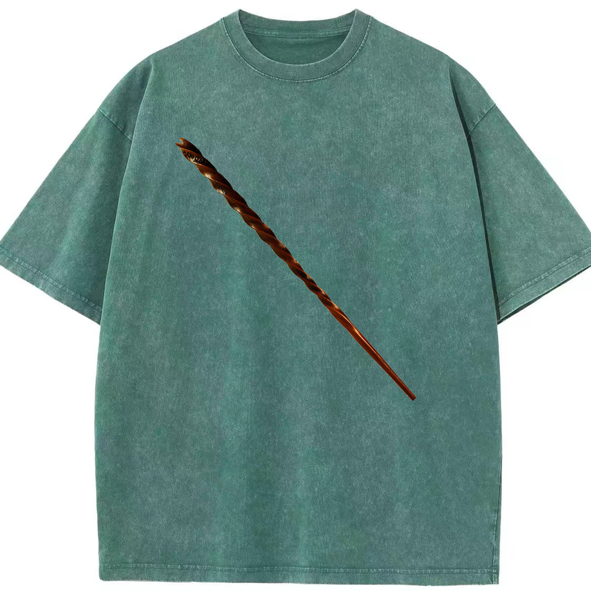 （画像用） Harry Potter ハリー・ポッターシリーズ 綿100% ヴィンテージ風 半袖Tシャツ（フロントプリント）